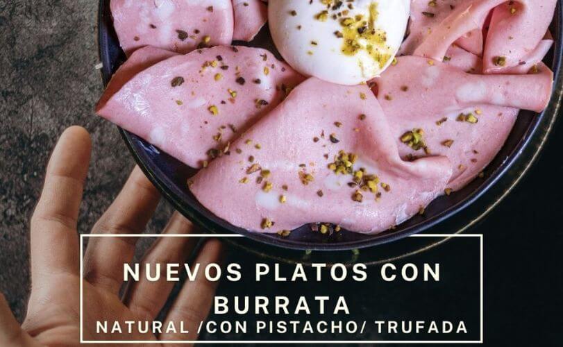 Restaurante de burratas en Barcelona