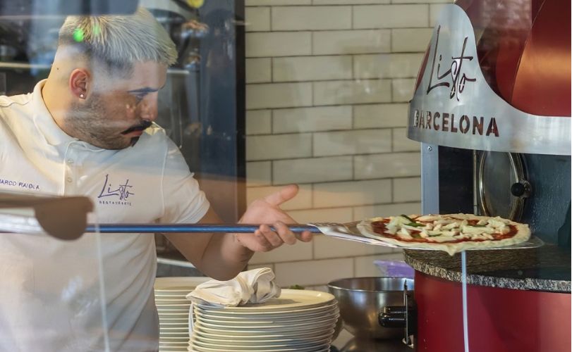 pizzería en Barcelona